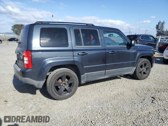 2014 Jeep Patriot Sport with VIN 1C4NJPBA1ED818984, listed as a Copart auction lot 54795865 with 123,786 mi miles and Clean title. Bid and sale history available at DreamBid. Image 3.