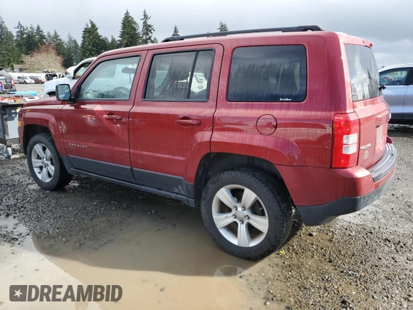 2014 Jeep Patriot Latitude with VIN 1C4NJRFB1ED651525, listed as a Copart auction lot 52526975 with 135,088 mi miles and Salvage Title. Bid and sale history available at carsss.com. Image 2.