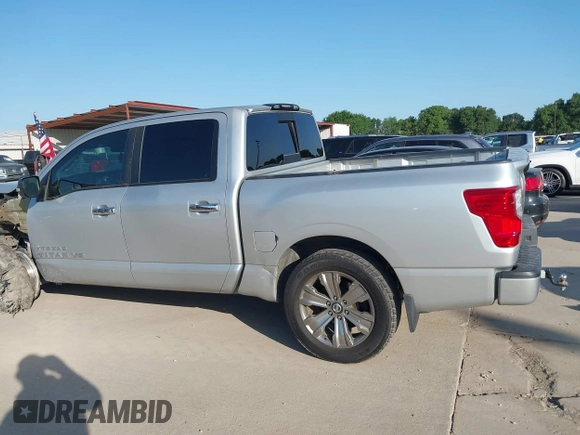 2018 Nissan Titan SV with VIN 1N6AA1E62JN502207, listed as a IAAI auction lot 41996558 with 133,051 mi miles and . Bid and sale history available at DreamBid. Image 15.