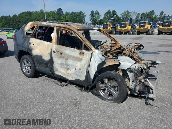 2022 Toyota RAV4 Hybrid XLE z VIN 4T3RWRFV6NU082400, wystawiony jako Copart lot #61646035 z przebiegiem Nie podano mil oraz Szkoda całkowita • Salvage title. Historia ofert i sprzedaży dostępna na DreamBid. Obrazek 4.