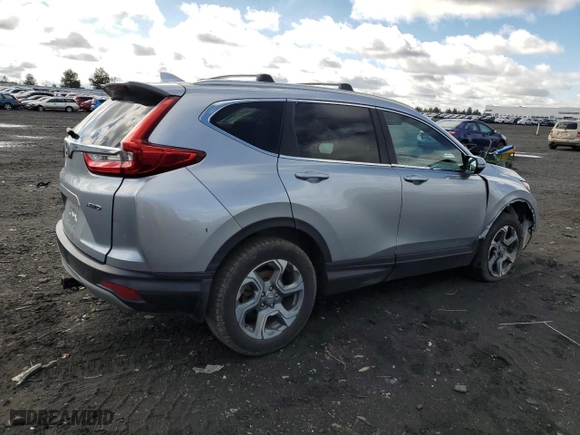 2018 Honda CR-V EX-L with VIN 2HKRW2H83JH680699, listed as a Copart auction lot 49187695 with 96,315 mi miles and Salvage Title. Bid and sale history available at carsss.com. Image 3.