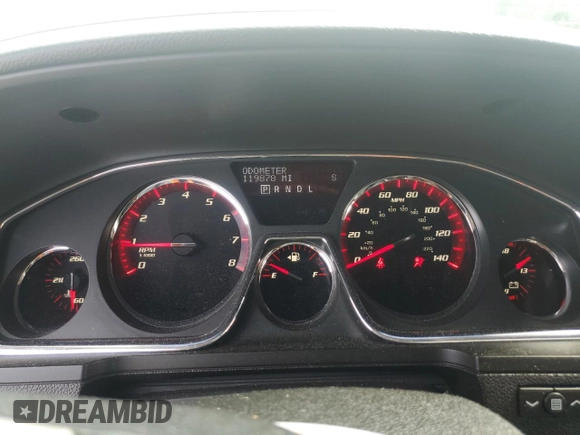 2015 GMC Acadia Denali z VIN 1GKKVTKD3FJ180335, wystawiony jako Copart lot #56967215 z przebiegiem 119 878 mil mil oraz Szkoda całkowita • Salvage title. Historia ofert i sprzedaży dostępna na DreamBid. Obrazek 9.