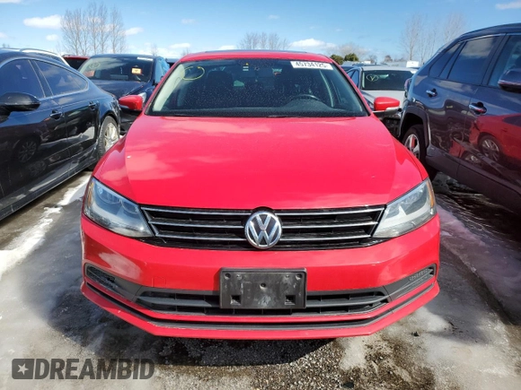 2015 Volkswagen Jetta Sedan 1.8T SE with VIN 3VWD07AJ3FM351148, listed as a Copart auction lot 45734125 with 198,802 mi miles and Salvage Title. Bid and sale history available at carsss.com. Image 5.