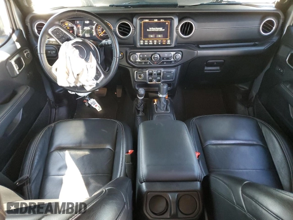 2020 Jeep Wrangler Unlimited Sahara Altitude with VIN 1C4HJXEN8LW209405, listed as a Copart auction lot 50297225 with 13,267 mi miles and Salvage title. Bid and sale history available at DreamBid. Image 8.