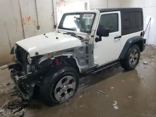 2009 Jeep Wrangler X with VIN 1J4FA24189L714311, listed as a Copart auction lot 60326405 with 119,847 mi miles and Salvage title. Bid and sale history available at DreamBid. Image 1.