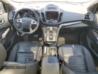 2015 Ford Escape Titanium with VIN 1FMCU9J97FUA00075, listed as a Copart auction lot 54215845 with 99,818 mi miles and Salvage title. Bid and sale history available at DreamBid. Image 8.