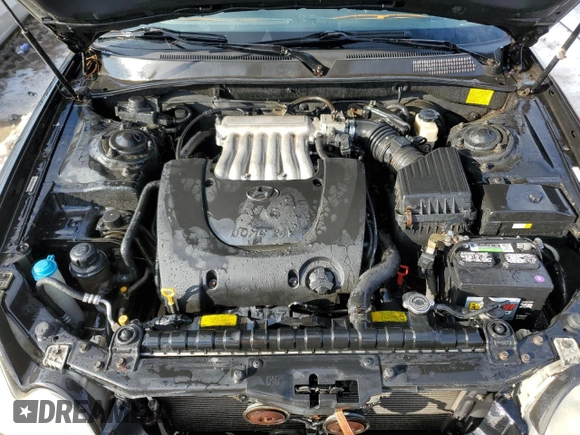 2003 Hyundai Sonata GLS with VIN KMHWF35H23A769490, listed as a Copart auction lot 87935395 with 230,086 mi miles and Non Repairable. Bid and sale history available at carsss.com. Image 11.