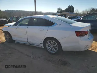 2020 Chevrolet Impala LT with VIN 1G11Z5S38LU100514, listed as a Copart auction lot 87621325 with 126,634 mi miles and Salvage Title. Bid and sale history available at DreamBid. Image 2.
