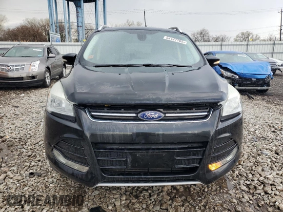 2014 Ford Escape Titanium with VIN 1FMCU9J98EUE07935, listed as a Copart auction lot 54147705 with 78,495 mi miles and Clean Title. Bid and sale history available at carsss.com. Image 5.