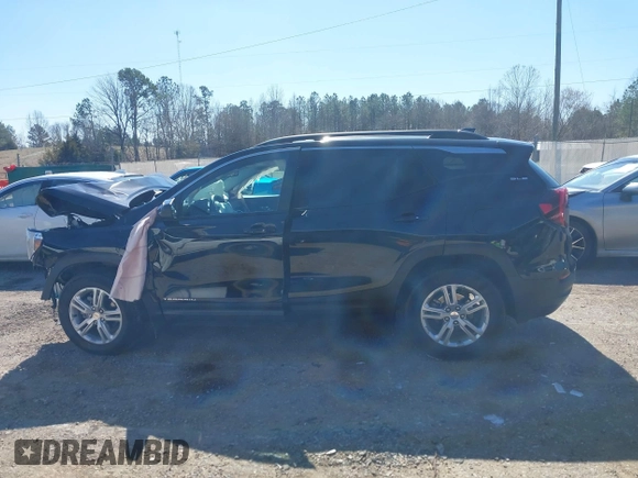 2023 GMC Terrain SLE with VIN 3GKALMEG0PL255094, listed as a IAAI auction lot 41605401 with 22,275 mi miles. Bid and sale history available at carsss.com. Image 14.