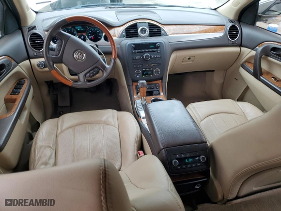 2012 Buick Enclave Leather with VIN 5GAKRCED8CJ270993, listed as a Copart auction lot 84699014 with 164,454 mi miles and Salvage Title. Bid and sale history available at carsss.com. Image 8.