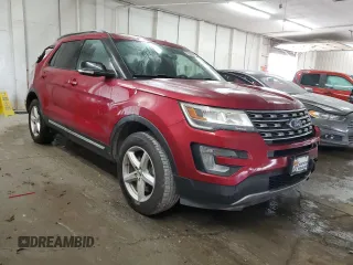 2017 Ford Explorer XLT with VIN 1FM5K8D8XHGD17782, listed as a Copart auction lot 79560054 with 130,421 mi miles and Non Repairable. Bid and sale history available at DreamBid. Image 4.