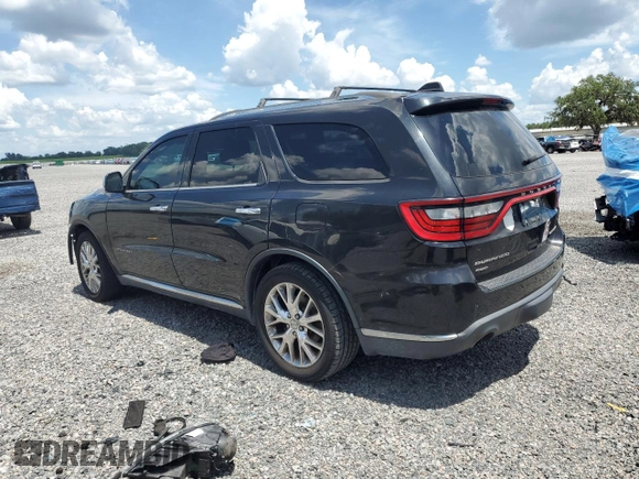 2014 Dodge Durango Citadel with VIN 1C4SDJET1EC349261, listed as a Copart auction lot 61129465 with 201,451 mi miles and Salvage title. Bid and sale history available at DreamBid. Image 2.