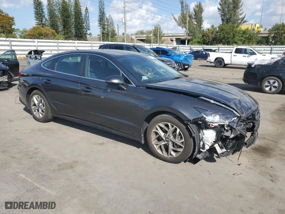 2023 Hyundai Sonata SEL with VIN KMHL64JA7PA290490, listed as a Copart auction lot 46851145 with 18,845 mi miles and Non Repairable. Bid and sale history available at carsss.com. Image 4.