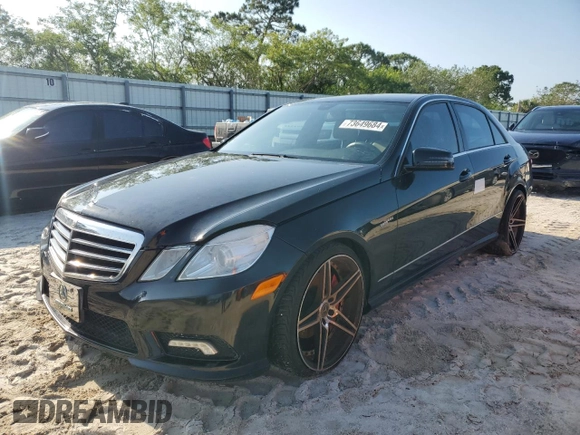 2011 Mercedes-Benz E 350 Luxury with VIN WDDHF8HBXBA420454, listed as a Copart auction lot 73649684 with Not Provided miles and Salvage Title. Bid and sale history available at DreamBid. Image 1.