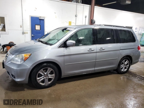 2008 Honda Odyssey Touring с VIN 5FNRL38918B094714, выставлен на аукционе Copart как лот 60098405 с пробегом 247 406 миль миль и Чистый • Clean title. История ставок и продаж доступна на DreamBid. Изображение 1.