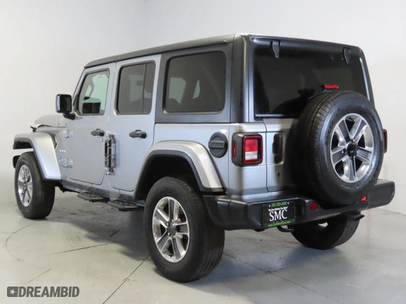 2020 Jeep Wrangler Unlimited North Edition with VIN 1C4HJXEN6LW259381, listed as a Copart auction lot 48551345 with 29,859 mi miles and Salvage Title. Bid and sale history available at carsss.com. Image 4.