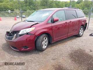 2012 Toyota Sienna LE AAS with VIN 5TDKK3DC1CS213064, listed as a IAAI auction lot 42414677 with 63,699 mi miles and . Bid and sale history available at DreamBid. Image 2.
