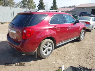 2012 Chevrolet Equinox LT w/2LT with VIN 2GNFLNE50C6337158, listed as a IAAI auction lot 41788220 with 158,668 mi miles. Bid and sale history available at carsss.com. Image 4.