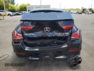 2021 Mercedes-Benz CLA 45 AMG with VIN W1K5J5DB2MN162304, listed as a Copart auction lot 57717765 with 36,101 mi miles and Salvage title. Bid and sale history available at DreamBid. Image 6.