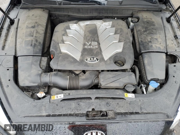 2015 Kia K900 Premium with VIN KNALU4D45F6026246, listed as a Copart auction lot 86622434 with 102,508 mi miles and Salvage title. Bid and sale history available at DreamBid. Image 11.