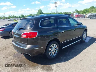 2013 Buick Enclave Premium with VIN 5GAKVDKD9DJ142303, listed as a IAAI auction lot 42198978 with 121,598 mi miles and . Bid and sale history available at DreamBid. Image 4.