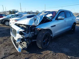 2018 Jaguar F-Pace 25t Premium with VIN SADCJ2FX6JA322345, listed as a IAAI auction lot 41887499 with 35,740 mi miles and . Bid and sale history available at DreamBid. Image 2.