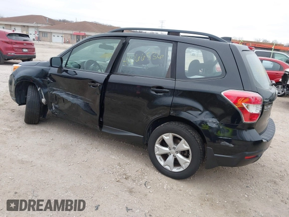 2016 Subaru Forester 2.5i with VIN JF2SJABC0GH558642, listed as a IAAI auction lot 41066536 with 100,840 mi miles and . Bid and sale history available at DreamBid. Image 3.