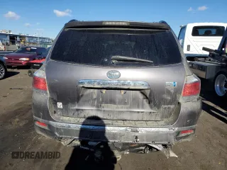2012 Toyota Highlander Hybrid Limited with VIN JTEDC3EH8C2008943, listed as a Copart auction lot 81620464 with 105,499 mi miles and Salvage Title. Bid and sale history available at carsss.com. Image 6.
