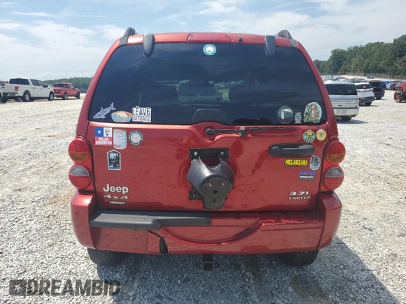 2005 Jeep Liberty Limited z VIN 1J4GL58KX5W660196, wystawiony jako Copart lot #60541585 z przebiegiem 128 939 mil mil oraz Szkoda całkowita • Salvage title. Historia ofert i sprzedaży dostępna na DreamBid. Obrazek 6.
