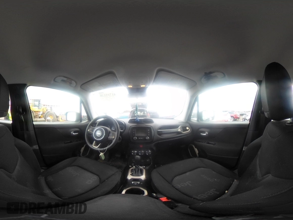 2017 Jeep Renegade Sport with VIN ZACCJBAB6HPG43142, listed as a IAAI auction lot 41719128 with 127,088 mi miles and . Bid and sale history available at carsss.com. Image 18.