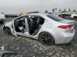 2021 Toyota Corolla SE with VIN 5YFS4MCEXMP060004, listed as a Copart auction lot 44022115 with 89,050 mi miles and Salvage Title. Bid and sale history available at carsss.com. Image 2.