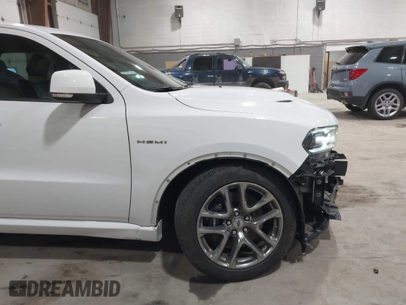 2022 Dodge Durango R/T with VIN 1C4SDJCT3NC156502, listed as a IAAI auction lot 41672093 with 16,853 mi miles and . Bid and sale history available at DreamBid. Image 19.