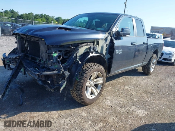 2014 Ram 1500 Sport with VIN 1C6RR7HT2ES413030, listed as a IAAI auction lot 42538822 with 182,423 mi miles and . Bid and sale history available at DreamBid. Image 17.