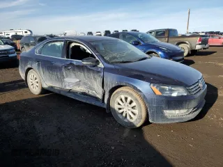 2015 Volkswagen Passat with VIN 1VWAV7A31FC078847, listed as a Copart auction lot 47265955 with 189,496 mi miles and Non repairable. Bid and sale history available at DreamBid. Image 4.