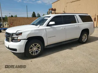 2015 Chevrolet Suburban LT with VIN 1GNSCJKC9FR541167, listed as a Copart auction lot 57051725 with Not provided miles and Salvage title. Bid and sale history available at DreamBid. Image 1.