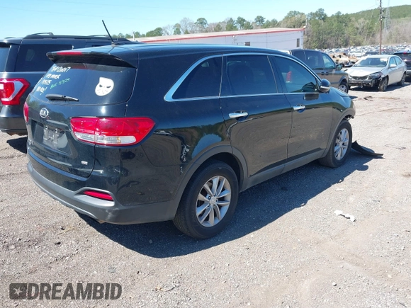 2018 Kia Sorento LX with VIN 5XYPG4A35JG410489, listed as a IAAI auction lot 41814696 with 134,402 mi miles. Bid and sale history available at carsss.com. Image 4.