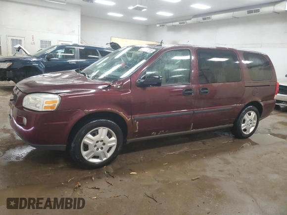 2008 Chevrolet Uplander LS with VIN 1GNDV23178D205040, listed as a Copart auction lot 52989215 with 173,226 mi miles and Clean Title. Bid and sale history available at carsss.com. Image 1.
