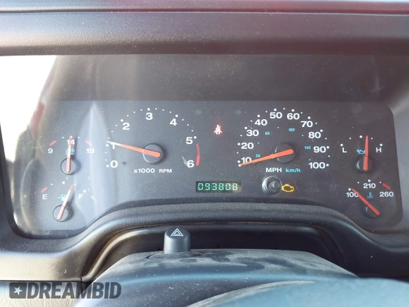 2005 Jeep Wrangler SE with VIN 1J4FA29S45P311320, listed as a IAAI auction lot 42095396 with 93,808 mi miles. Bid and sale history available at carsss.com. Image 7.