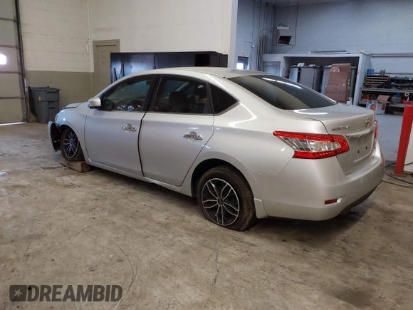 2014 Nissan Sentra S with VIN 3N1AB7AP6EY299710, listed as a IAAI auction lot 41505297 with 124,994 mi miles and . Bid and sale history available at DreamBid. Image 3.