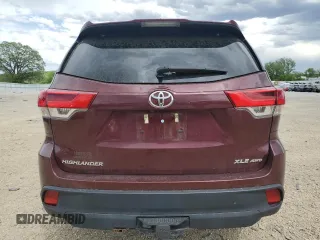 2018 Toyota Highlander SE with VIN 5TDJZRFH3JS494235, listed as a Copart auction lot 57256135 with 69,059 mi miles and Clean title. Bid and sale history available at DreamBid. Image 6.