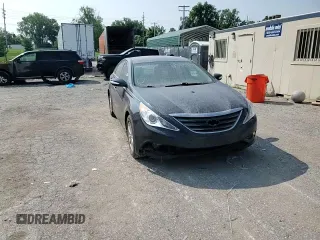 2014 Hyundai Sonata GLS with VIN 5NPEB4ACXEH913553, listed as a Copart auction lot 63059734 with 147,885 mi miles and Salvage Title. Bid and sale history available at carsss.com. Image 10.
