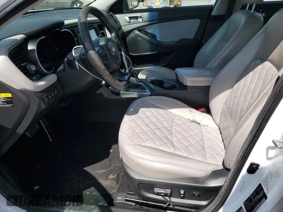 2014 Kia Optima SXL Turbo with VIN 5XXGR4A68EG348780, listed as a Copart auction lot 52010725 with 186,132 mi miles and Clean title. Bid and sale history available at DreamBid. Image 7.