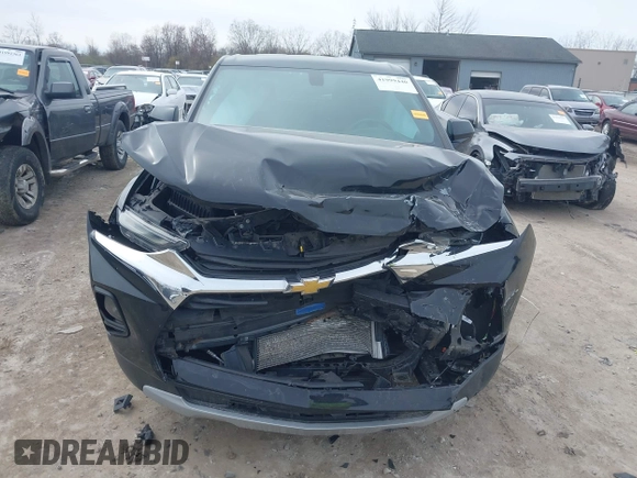 2021 Chevrolet Blazer LT with VIN 3GNKBBRA7MS585269, listed as a IAAI auction lot 41999440 with 59,506 mi miles and . Bid and sale history available at DreamBid. Image 12.