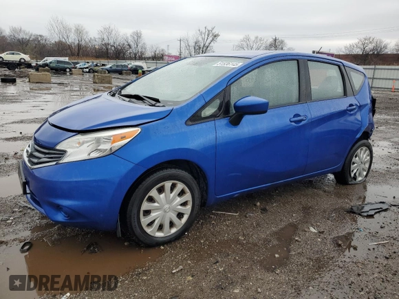 2016 Nissan Note SV with VIN 3N1CE2CP5GL357709, listed as a Copart auction lot 51536145 with 73,177 mi miles and Salvage Title. Bid and sale history available at DreamBid. Image 1.