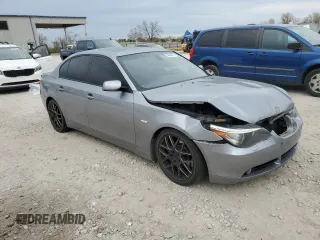 2006 BMW 5 Series 550i with VIN WBANB53526CP02300, listed as a Copart auction lot 80084714 with Not Provided miles and Salvage Title. Bid and sale history available at DreamBid. Image 4.