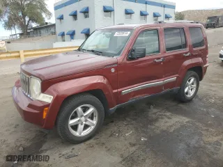 2009 Jeep Liberty Limited with VIN 1J8GN58K89W522607, listed as a Copart auction lot 72520874 with 128,154 mi miles and Salvage Title. Bid and sale history available at carsss.com. Image 1.