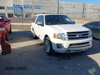 2016 Ford Expedition Max Platinum with VIN 1FMJK1LTXGEF31256, listed as a IAAI auction lot 42475858 with 134,167 mi miles and . Bid and sale history available at DreamBid. Image 1.