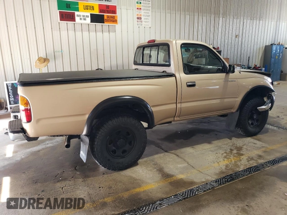 1998 Toyota Tacoma with VIN 4TAPM62N3WZ121359, listed as a Copart auction lot 63473485 with 133,472 mi miles and Salvage title. Bid and sale history available at DreamBid. Image 3.
