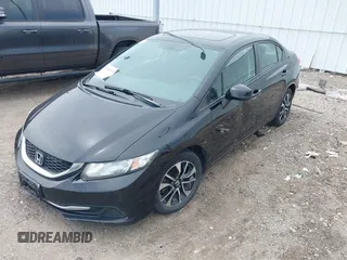 2014 Honda Civic Sedan EX with VIN 19XFB2F88EE012683, listed as a IAAI auction lot 42057671 with 95,490 mi miles. Bid and sale history available at carsss.com. Image 16.